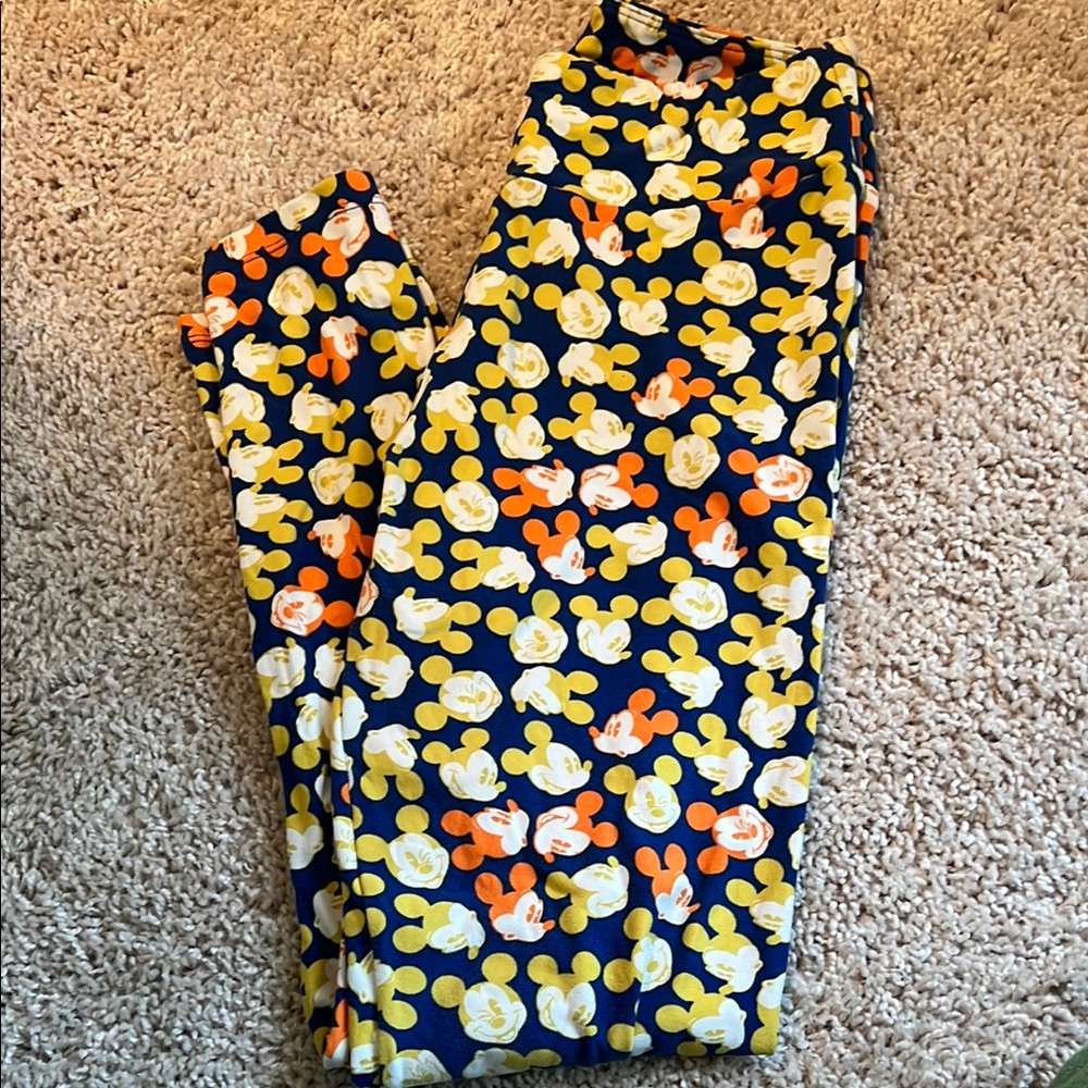 LuLaRoe Disney Mickey Mouse Leggings
